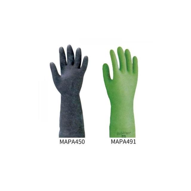 Mapa Solvent MAPA 橡膠耐酸鹼溶劑手套 Solvent Resistant Glove
