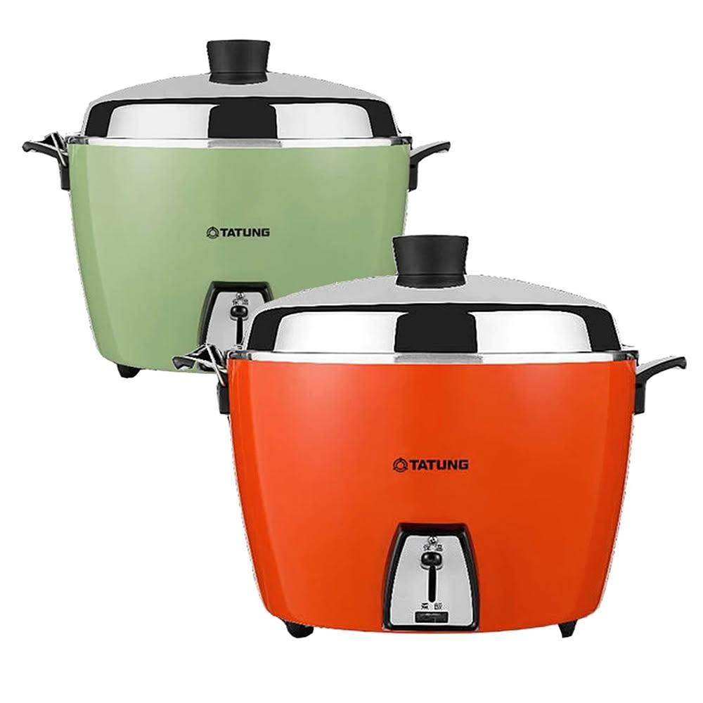 TATUNG 大同】TATUNG 大同10人份全配版內鍋不鏽鋼電鍋TAC-10L-DCR紅