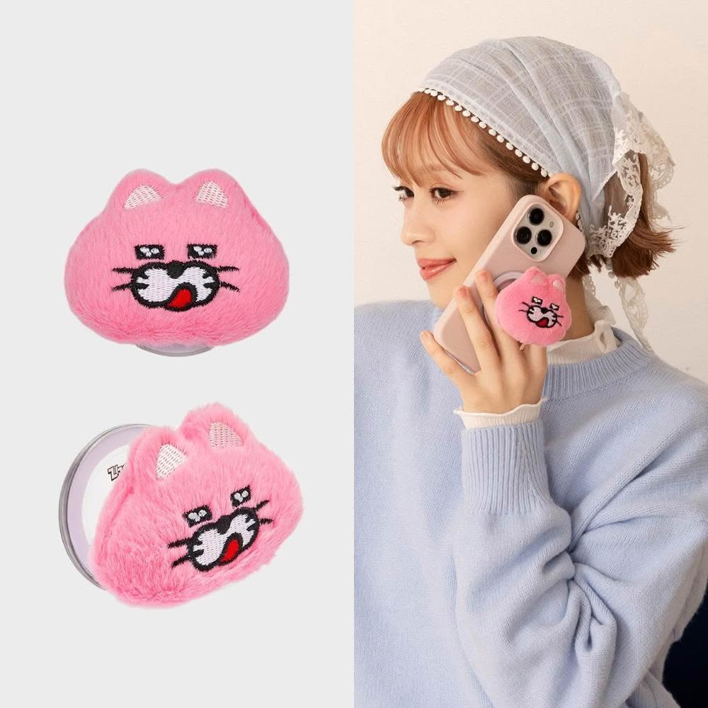 【S’AIME】SAIME 東京企劃 ZIZONE絨毛磁吸手機支架