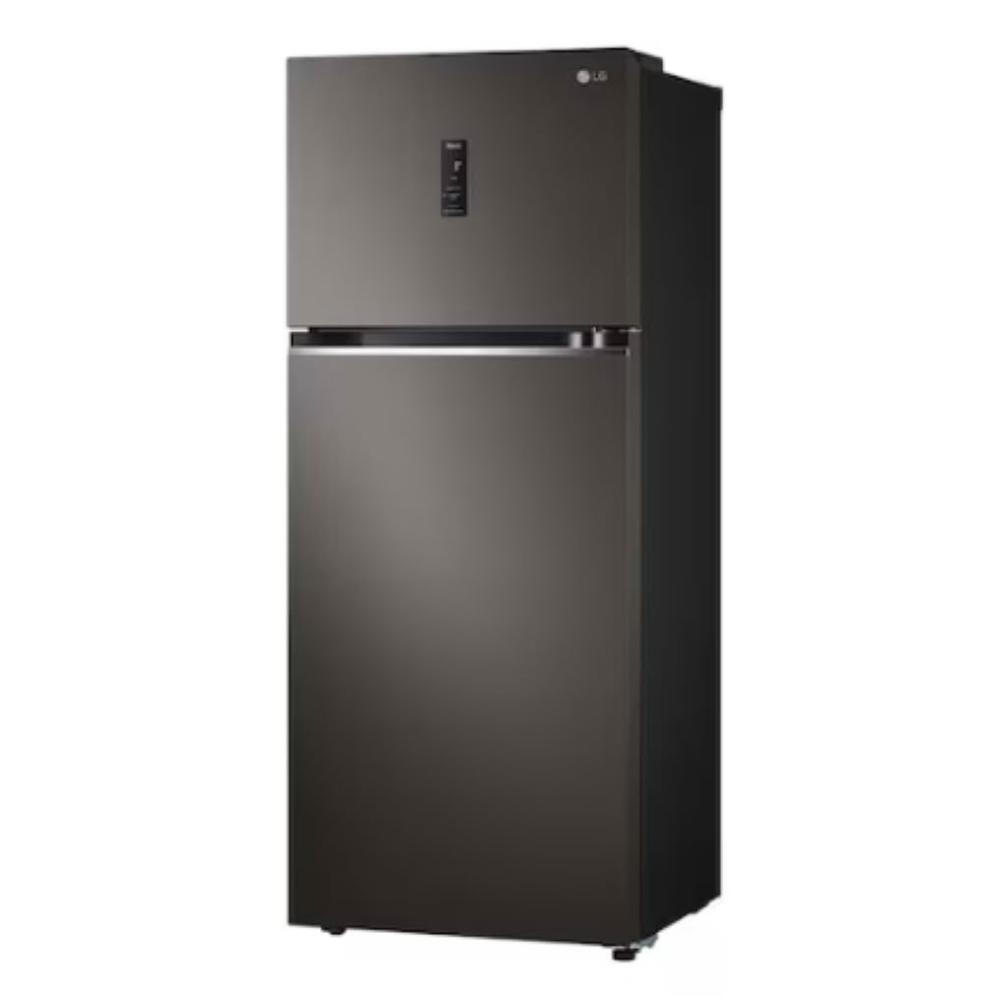 【LG 樂金】GN-HL392BSN 395公升智慧變頻雙門冰箱｜星夜黑 (含基本安裝)