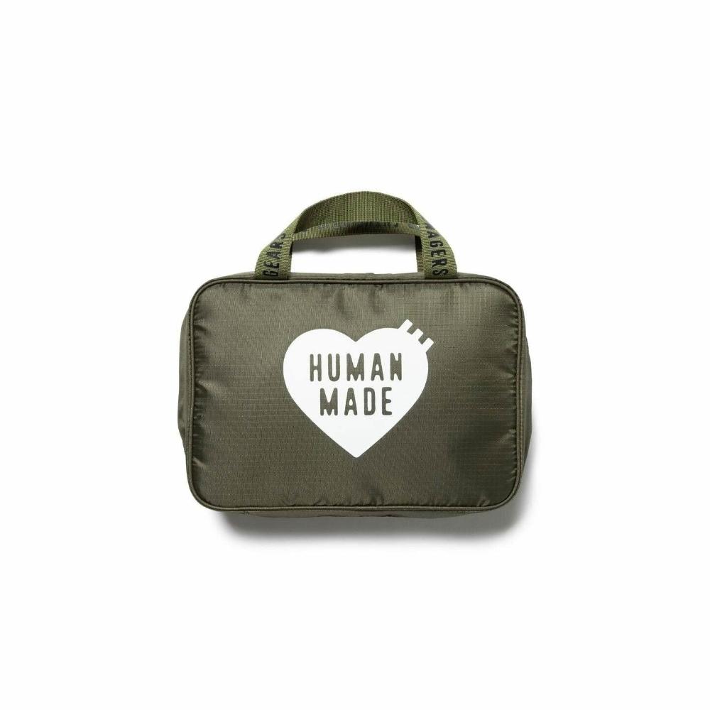 Human Made】2023SS HUMAN MADE ORGANIZER POUCH 旅行出國可壁掛收纳包