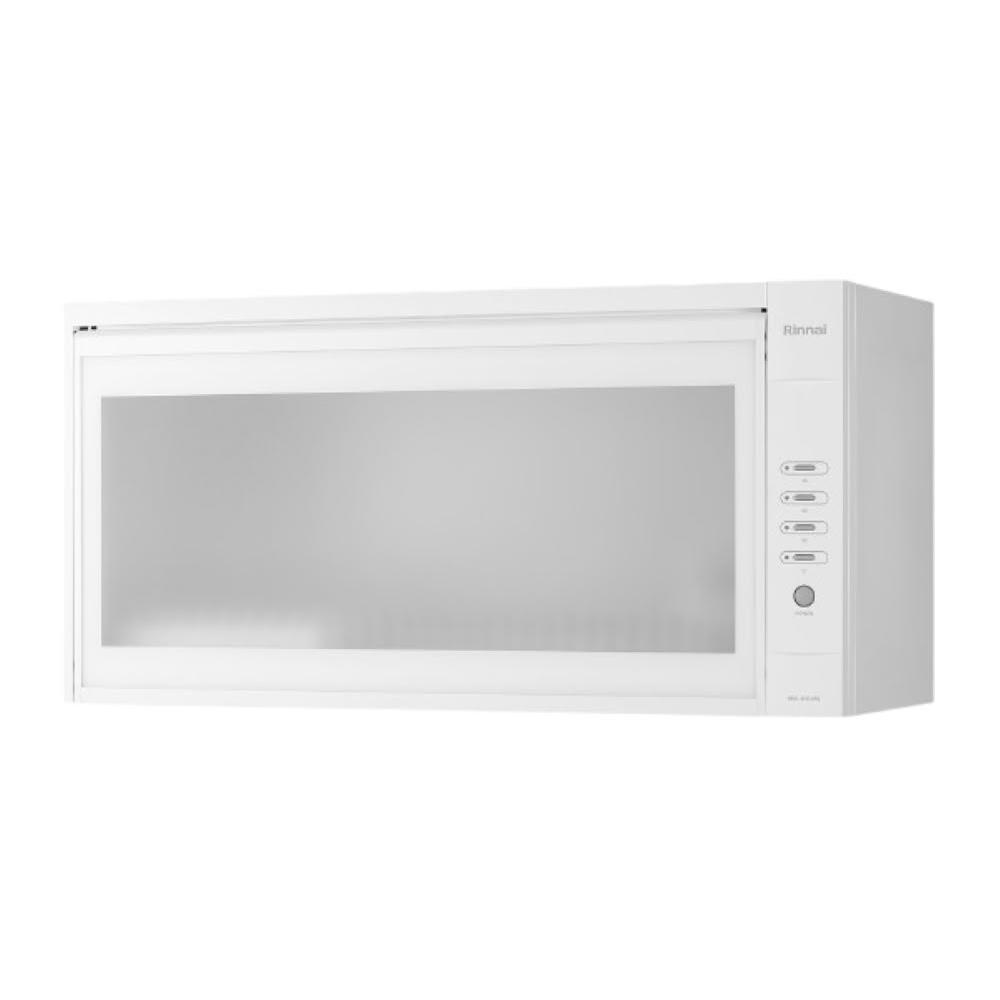 【林內】RKD-390L 懸掛式熱風循環烘碗機 (含基本安裝)|懸掛式|90公分|白色|臭氧殺菌|陶瓷電熱|雙色LED|