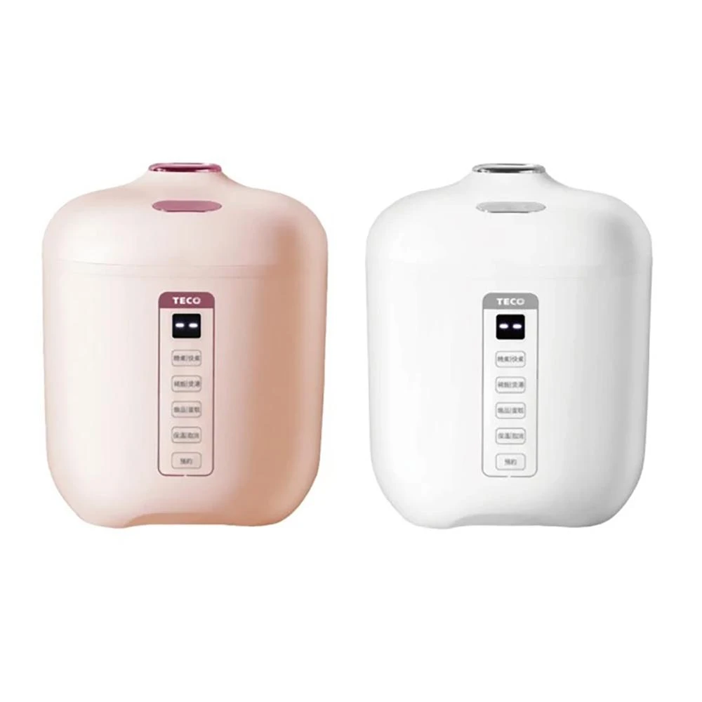 【TECO 東元】多功能微電腦電子鍋 XYFYC0277(冰雪白｜蜜桃粉)