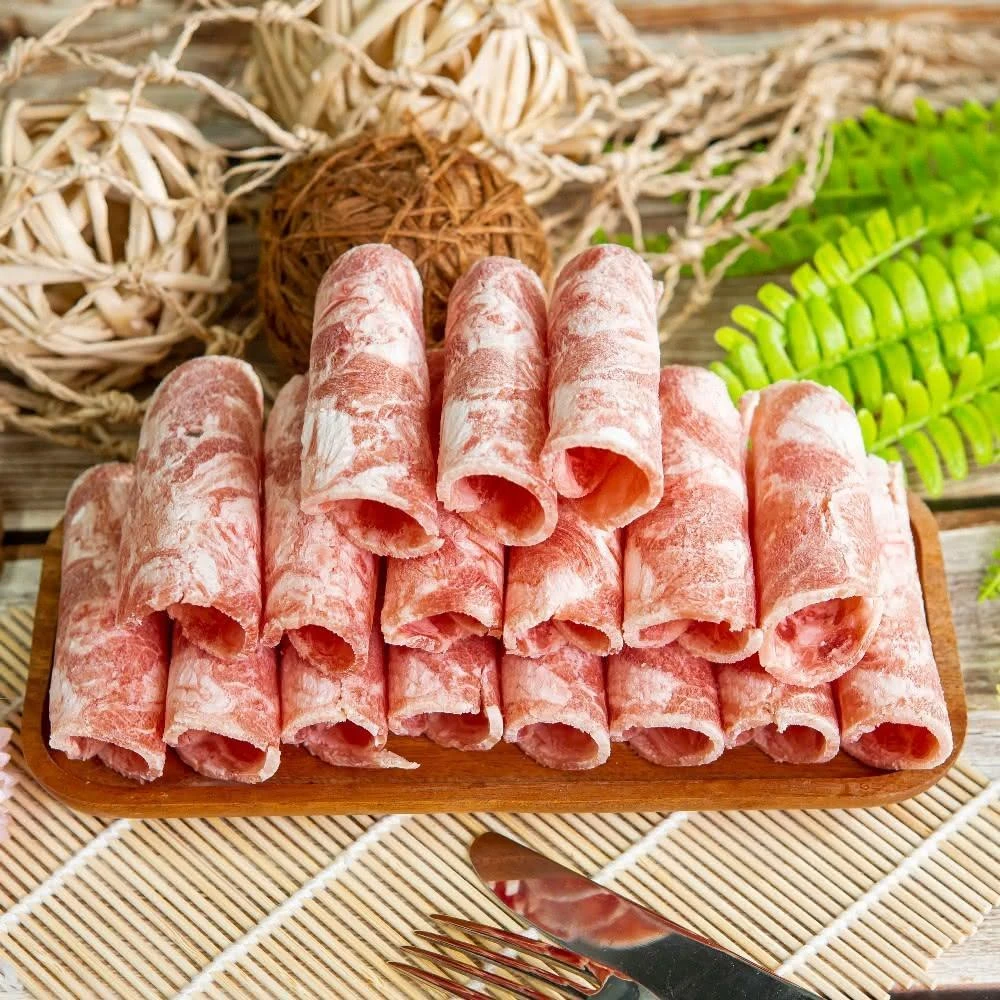 【小嚼士】嚴選小羔羊火鍋肉片 1KG(羊肉 肉品 火鍋肉片 羊火鍋肉片 冷凍肉品食品 羊肉薄片 羊肉捲片 羊肉片)