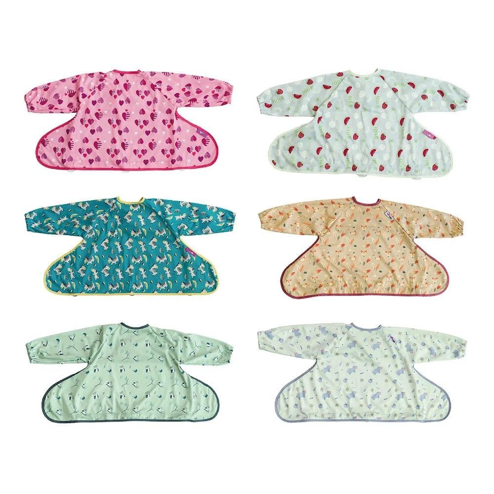 【Tidy TOT】圍兜｜防髒吸盤圍兜｜長袖｜多款可選