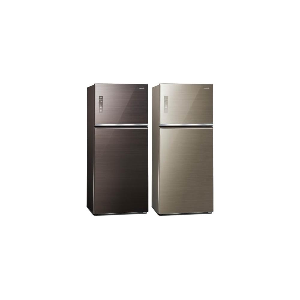 【Panasonic 國際牌】原廠控價 私訊我更便宜NR-B421TG-N 422公升 玻璃 雙門冰箱 翡翠金