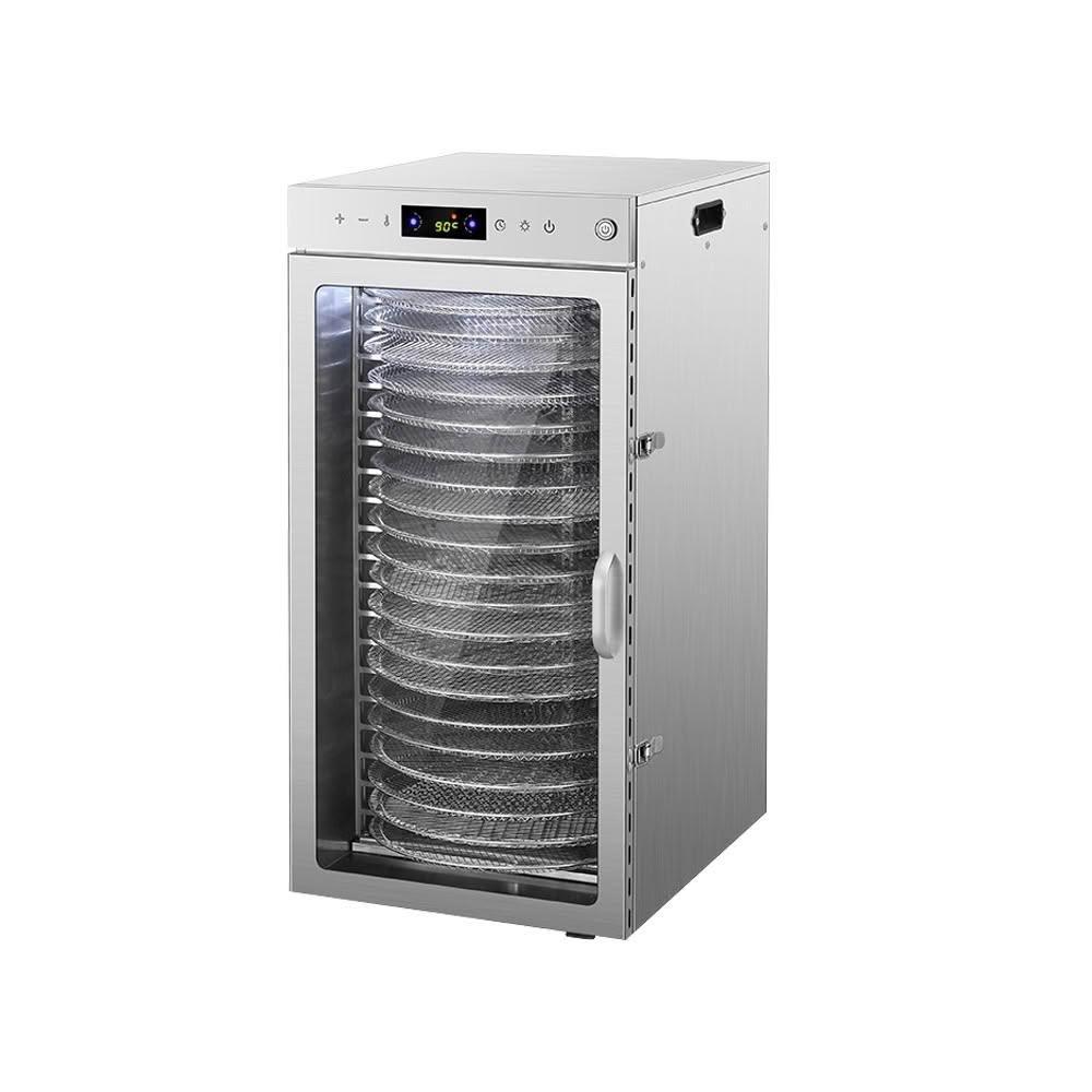 【Felsted 菲仕德】食物烘乾機 乾果機 (360°旋轉烘乾|保持色澤|低噪音|20層烘盤|加厚全鋼外殼|寵物零食烘乾|風乾機)