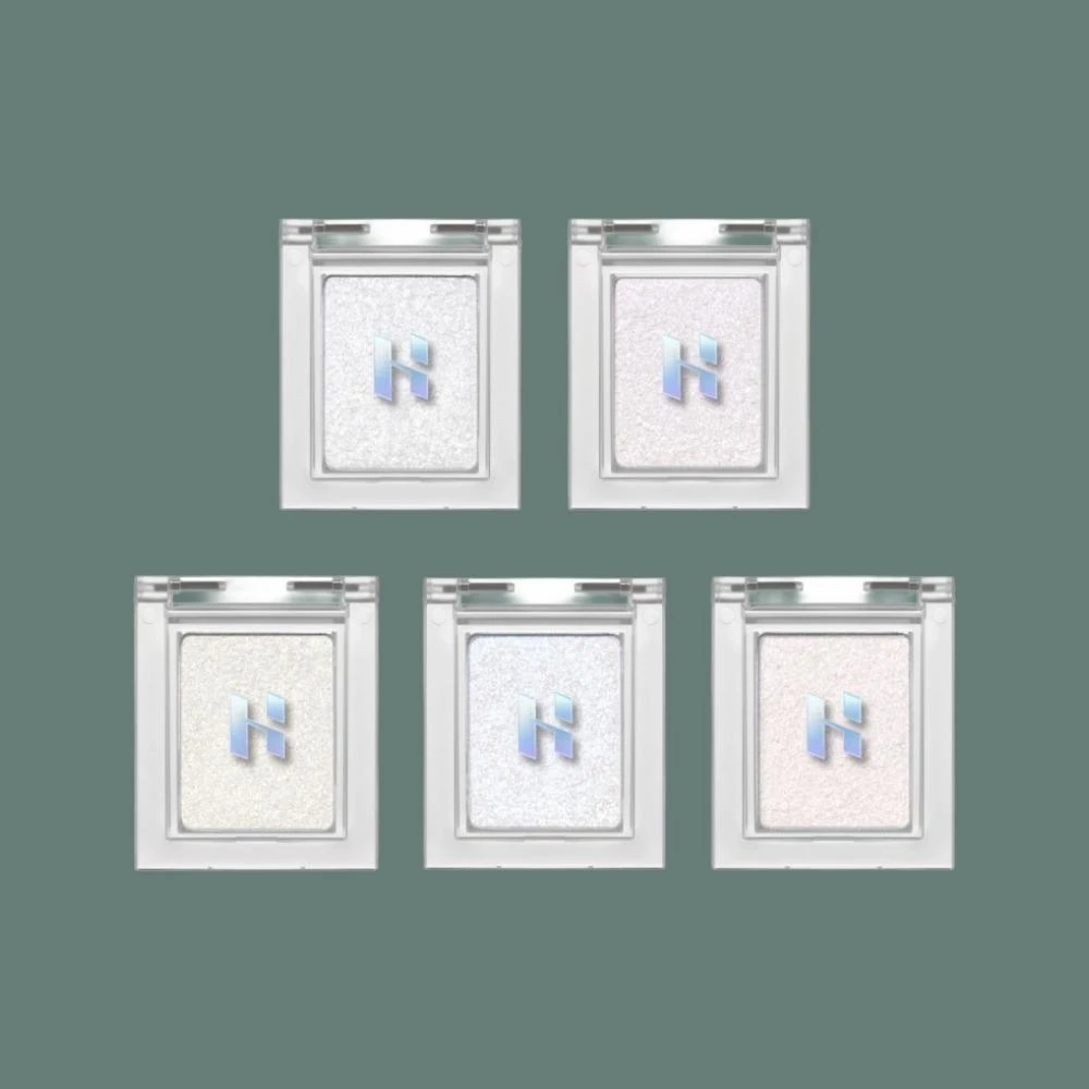 【Holika Holika】單色冰晶眼影 1.9g｜冰晶光澤 多功能眼影 粉體細緻 透亮感 提亮 疊光 打亮