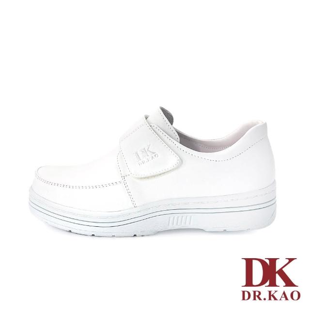 DK 高博士】休閒舒適魔鬼氈空氣護士鞋女款89-5753-50 白色 DK 高博士】休閒舒適魔鬼氈空氣護士鞋女款89-5753-50 白色