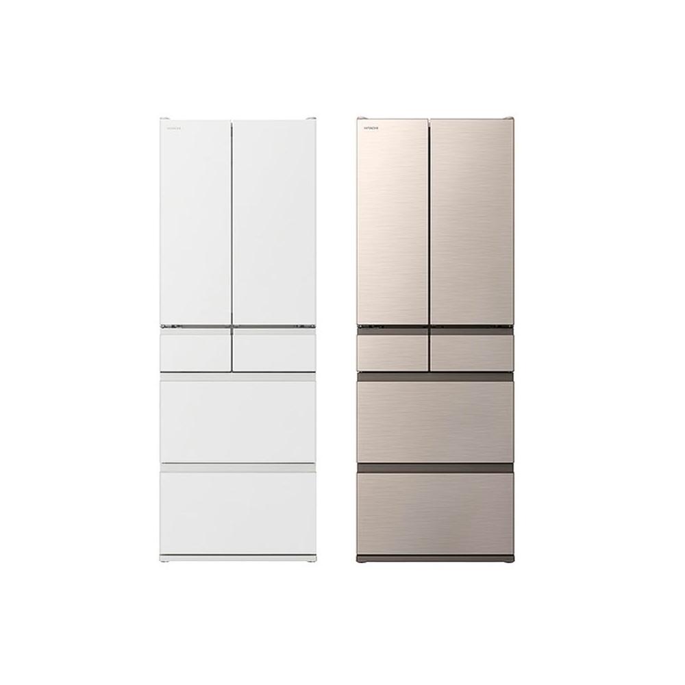 【HITACHI 日立】❞原廠控價,私訊有優惠❞ RHSF53NJ-SW 527公升 變頻六門冰箱-消光白