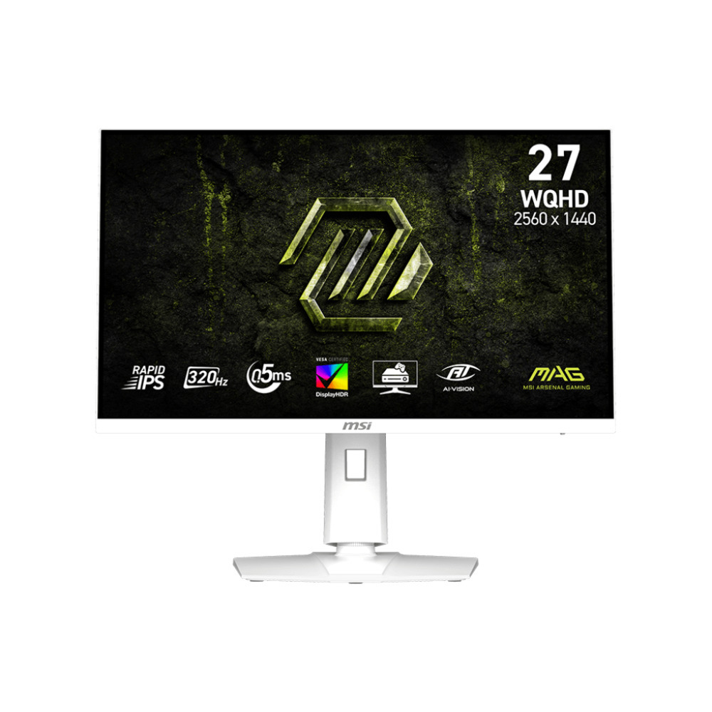 【MSI 微星】274QRFW X32 電競螢幕 (DP/HDMI/Rapid IPS/2K/0.5ms/320Hz/HDR/三年保固)