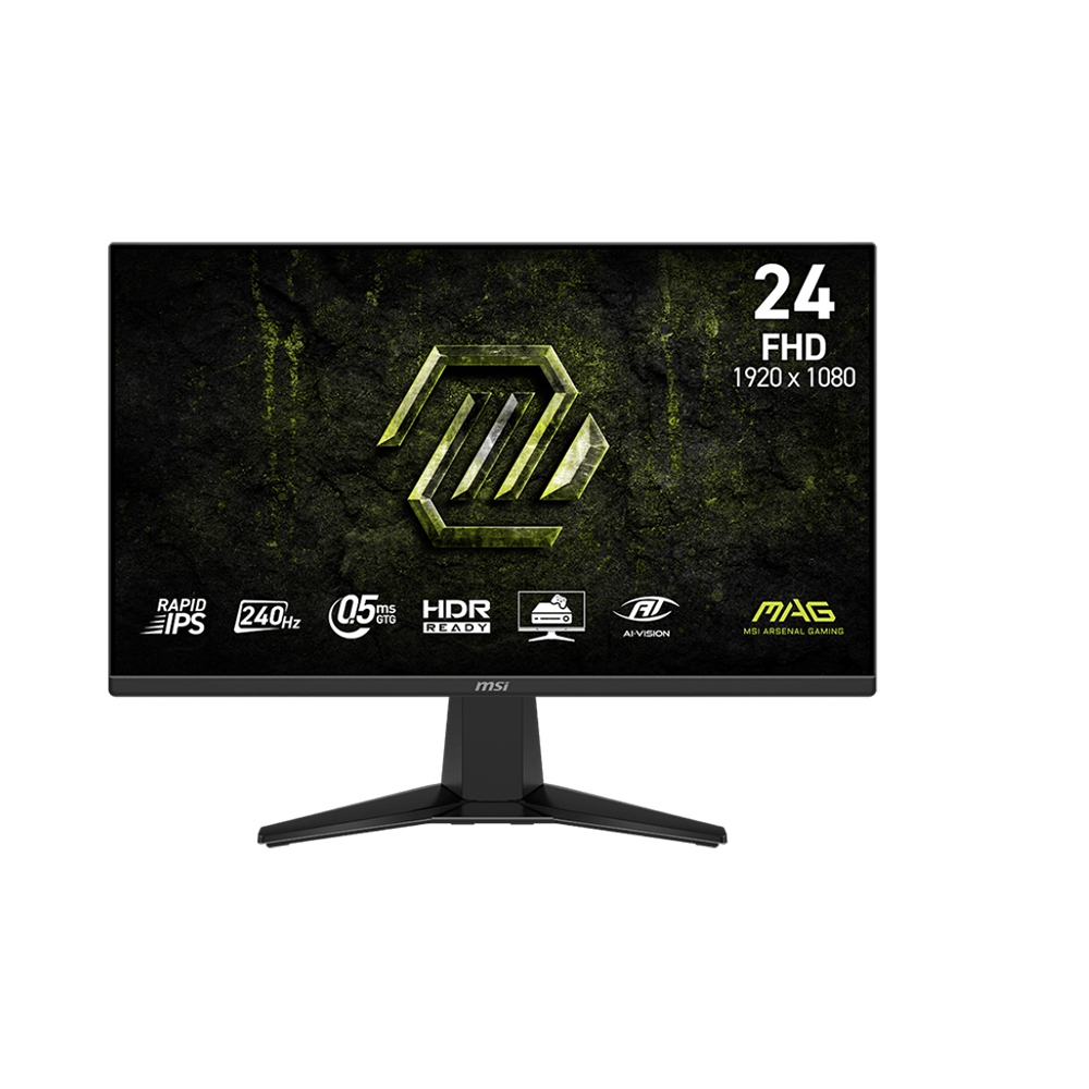 【MSI 微星】MSI 微星 MAG 245F X24 電競螢幕 24吋 240Hz FHD 0.5ms HDR 電腦螢幕 遊戲螢幕