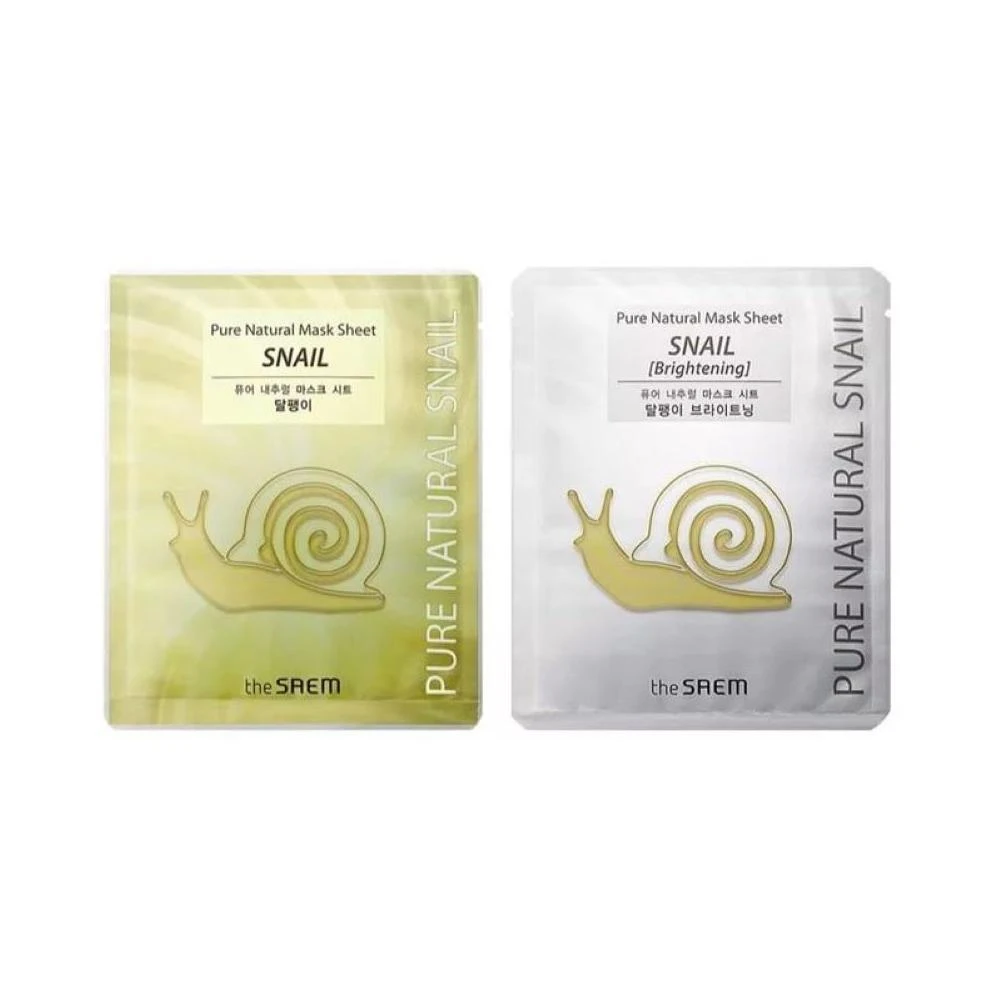 【THE SAEM】【韓國the SAEM】得鮮 黃金-溫和蝸牛精華面膜20ml