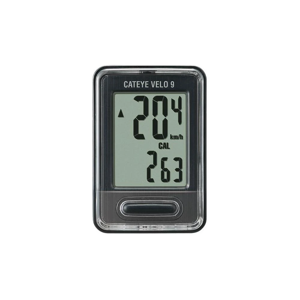 『小蔡單車』日本 CATEYE VELO9 有線碼表 CC-VL820黑 公路車/登山車/通晴車/自行車 聖誕禮物   