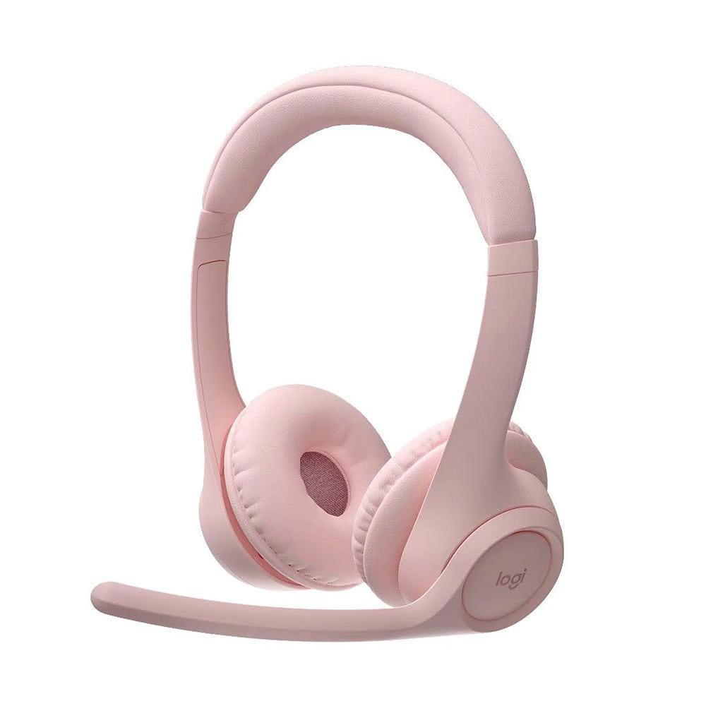 【Logitech 羅技】Logitech 羅技 ZONE 300 無線藍牙耳機麥克風 玫瑰粉