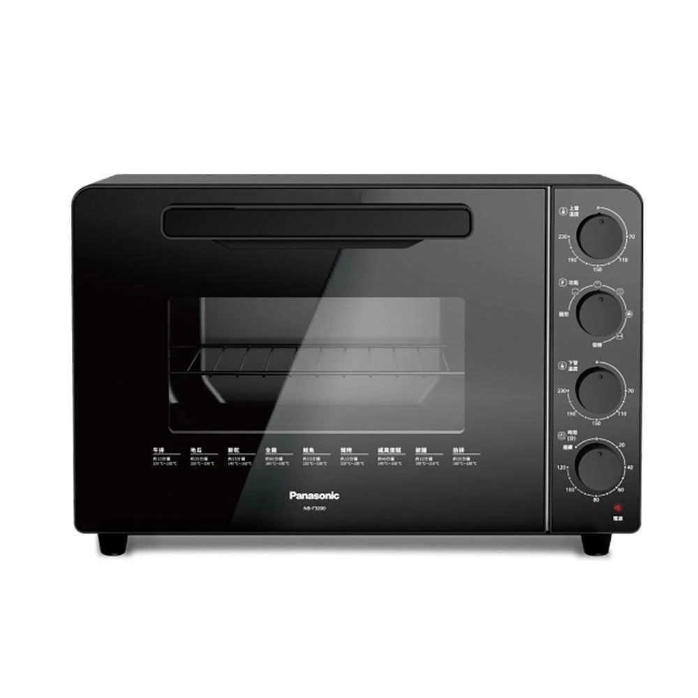 【Panasonic 國際牌】(福利品)32L全平面機械式電烤箱 NB-F3200