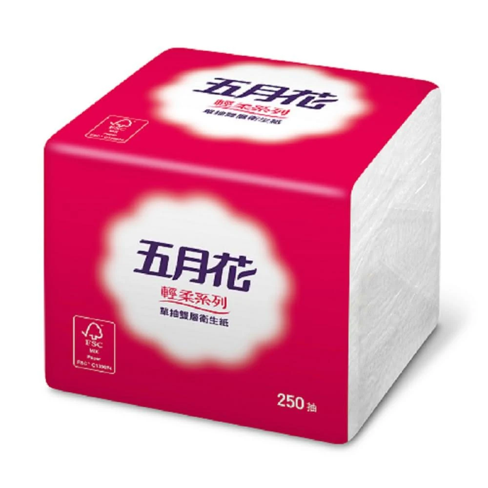 【MAY FLOWER 五月花】單抽式衛生紙(250抽x48包)