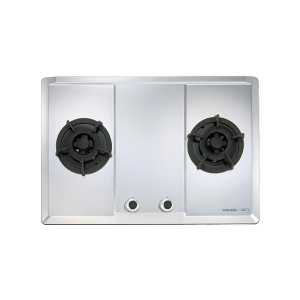 【SAKURA 櫻花】櫻花 SAKURA 雙口爐 檯面爐 瓦斯爐 G2623S 不鏽鋼  (僅限 中彰投 含基本安裝)