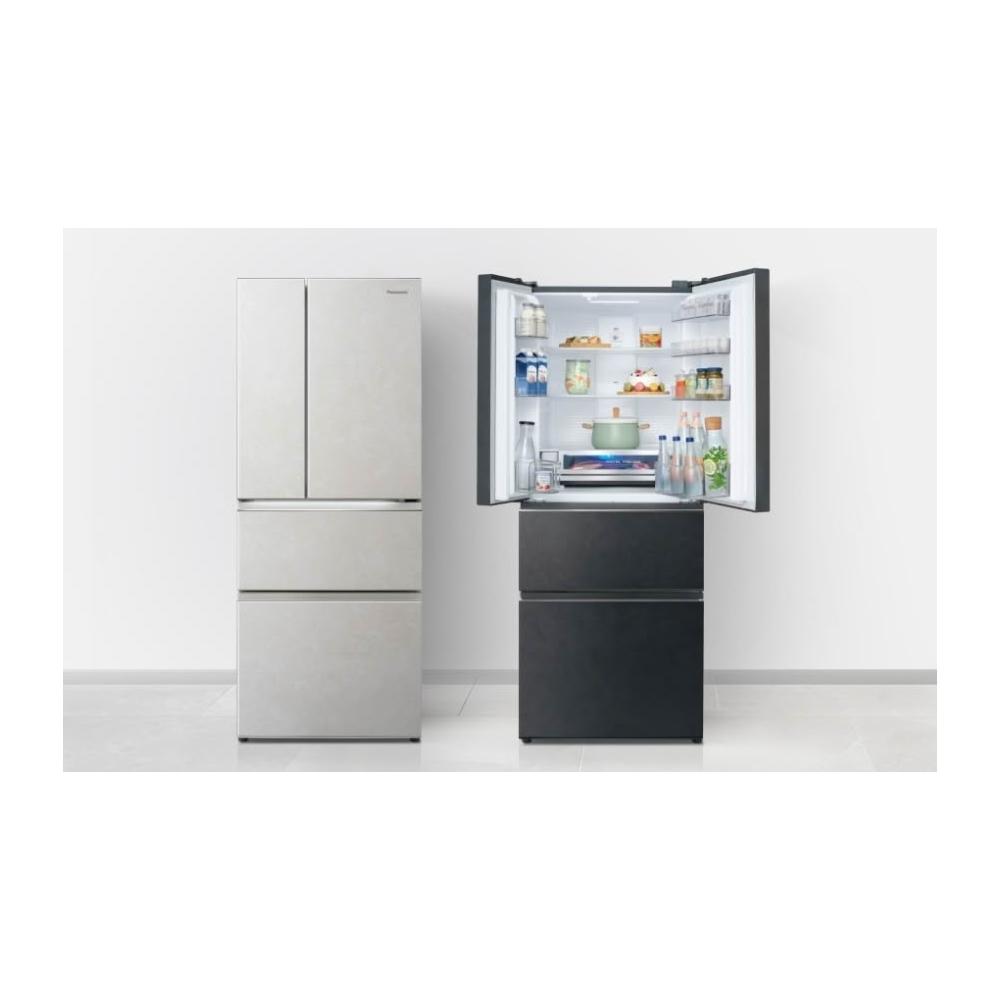 【Panasonic 國際牌】NR-D505XGS-B 500公升 四門變頻玻璃冰箱-墨岩黑