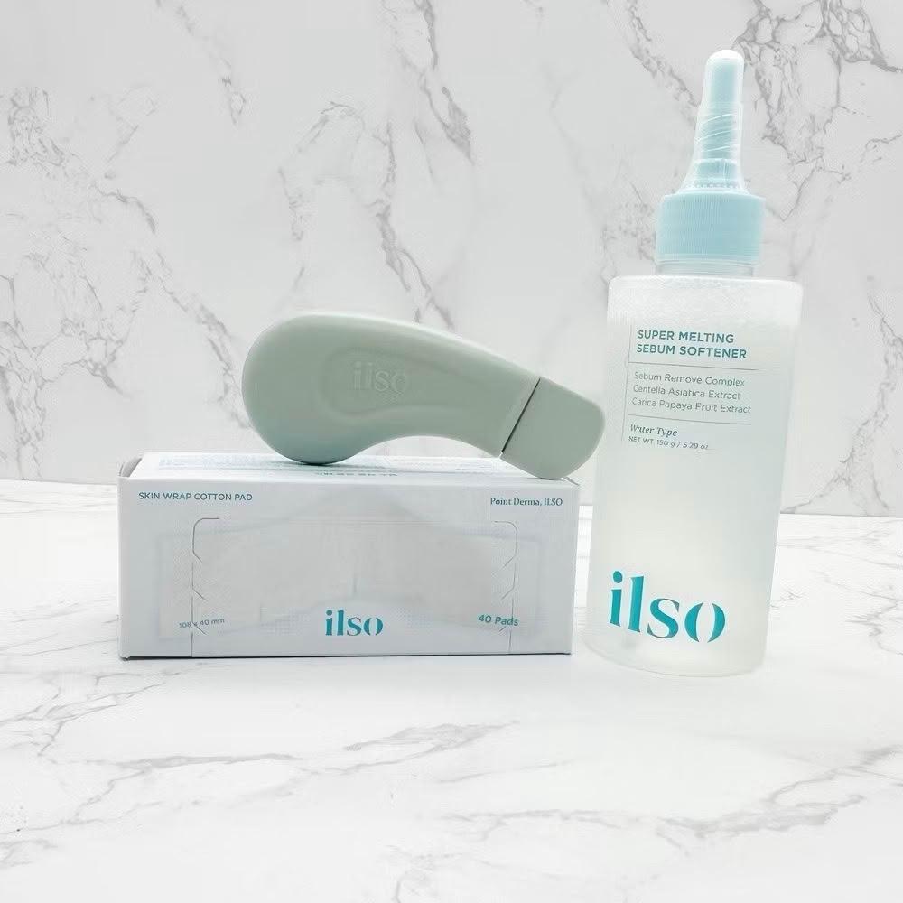 韓國 ilso 溫和舒緩粉刺導出液150g+化妝棉(40片) / 多功能粉刺清潔棒