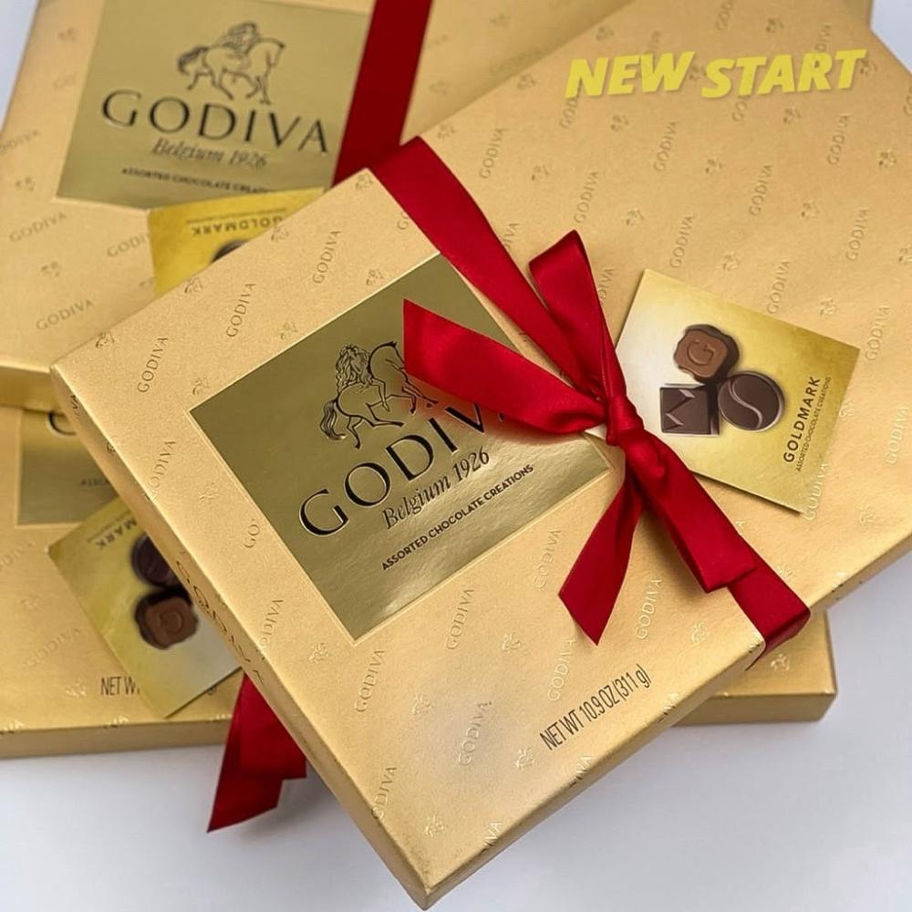 現貨免運 Godiva goldmark 金裝 27顆入 巧克力禮盒 交換禮物 聖誕