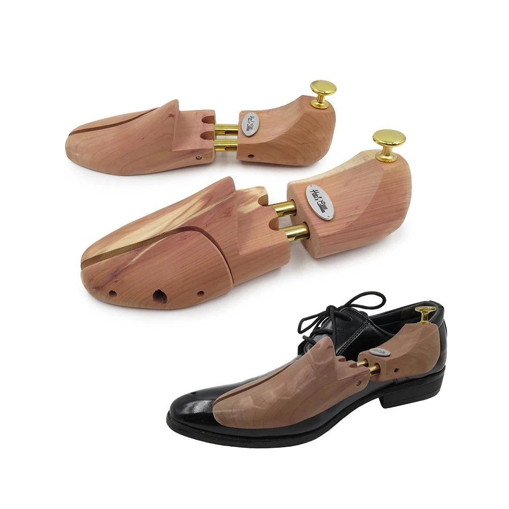 【糊塗鞋匠】 優質鞋材 A19 雪松木定型鞋撐 1雙 雪松木鞋撐 鞋楦 鞋撐器 木製鞋撐