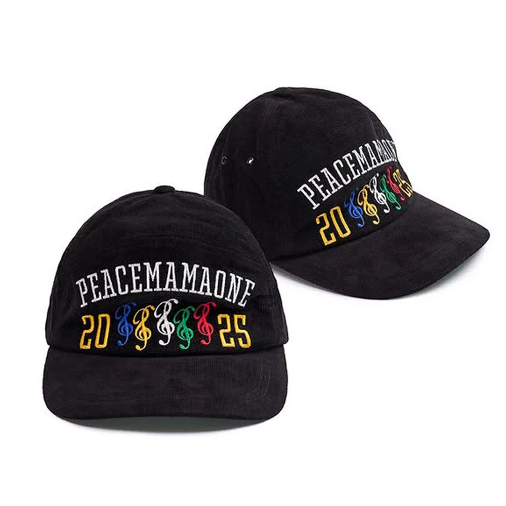 G-Dragon x MAMA x Peaceminusone Cap 黑色毛絨MAMA-Cap