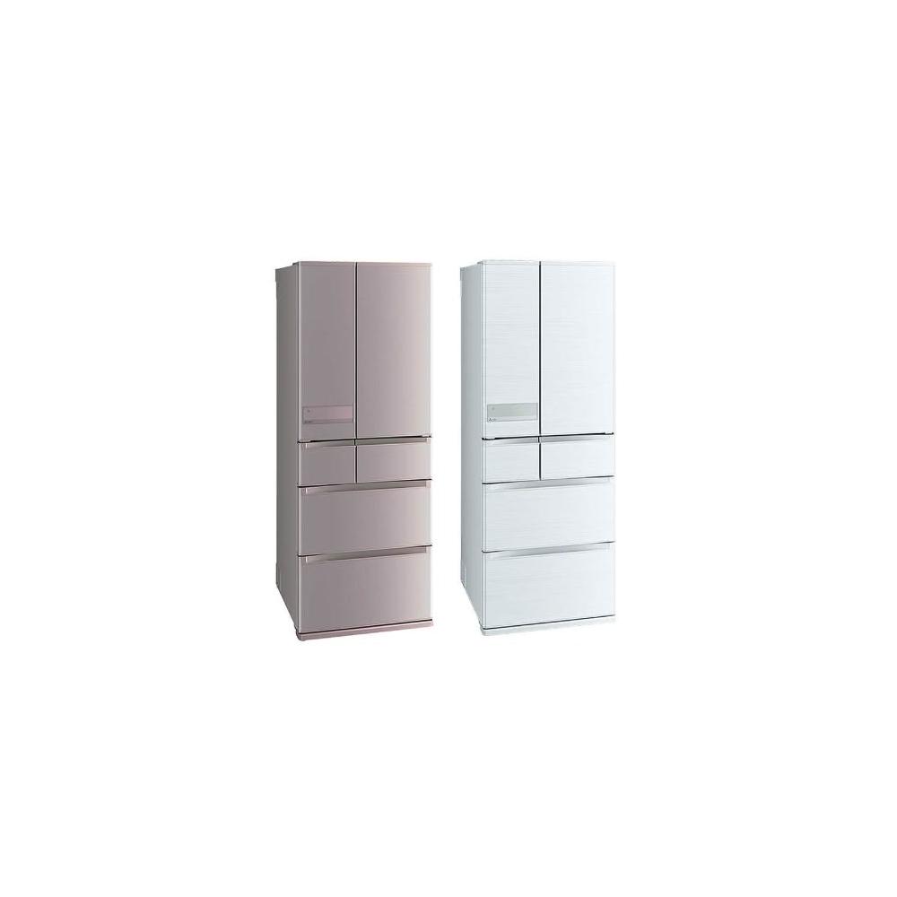 【MITSUBISHI 三菱電機】MR-JX61C-N-C/C1 605L 日製六門纖型寬幅變頻冰箱-玫瑰金 (含基本安裝)