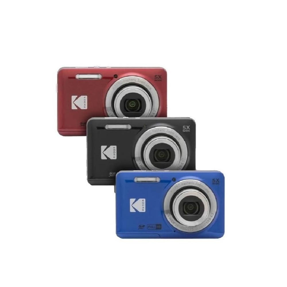  KODAK柯達 PIXPRO FZ55 是一款輕便型數位相機，採用1/2.3吋 BSI CMOS感光元件，具備約1200萬畫素與HD解析度，提供清晰影像捕捉。重量僅0~200g，支援SD卡儲存，內建場景模式功能，無觸控螢幕設計，適合日常拍攝。公司貨來源，享有12個月保固，品質保證。 