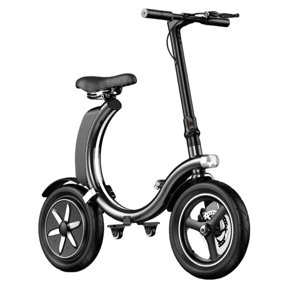 【EARISE 雅蘭仕】折疊電動自行車 小型超輕便攜代步車 鋰電池助力代駕電動車 小型電動車