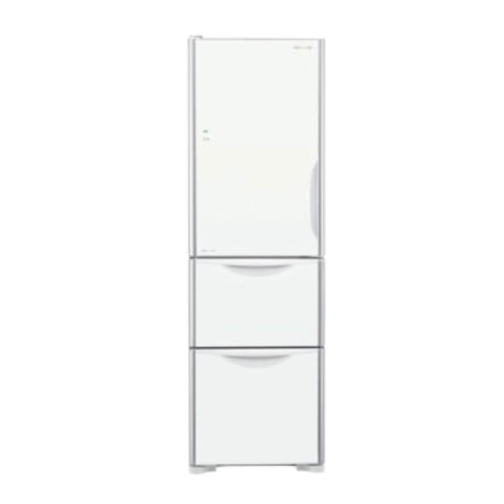 【HITACHI 日立】原廠控價~問問有優價 RG36BL-GPW 331公升變頻三門左開冰箱-琉璃白 (含基本安裝)