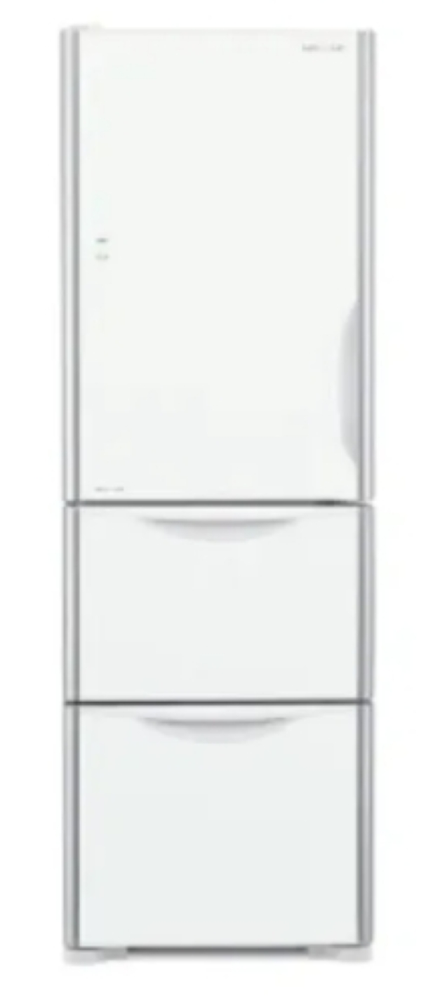 【HITACHI 日立】原廠控價~問問有優惠價 RG41BL-GPW 394L一級能效變頻左開三門冰箱-琉璃白 (含基本安裝)