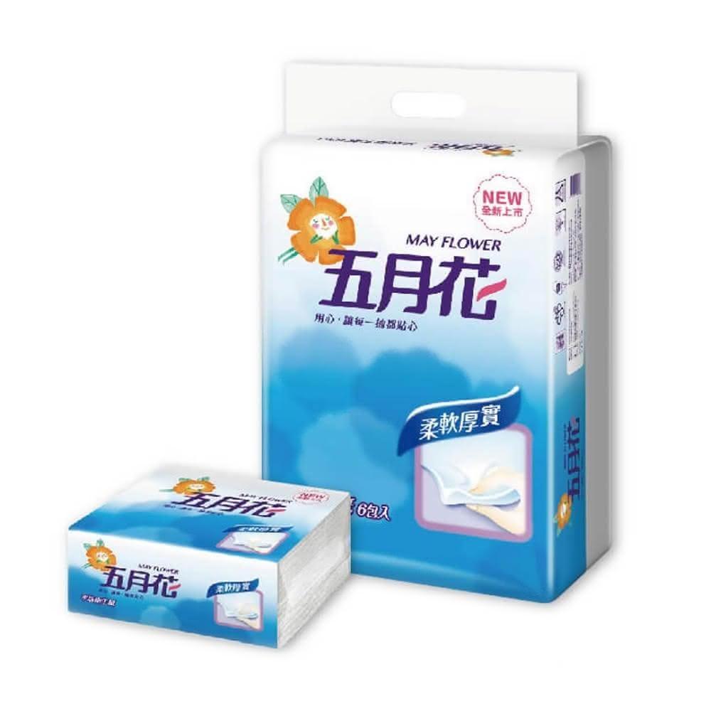 【MAY FLOWER 五月花】五月花 平版衛生紙(400張*48包)