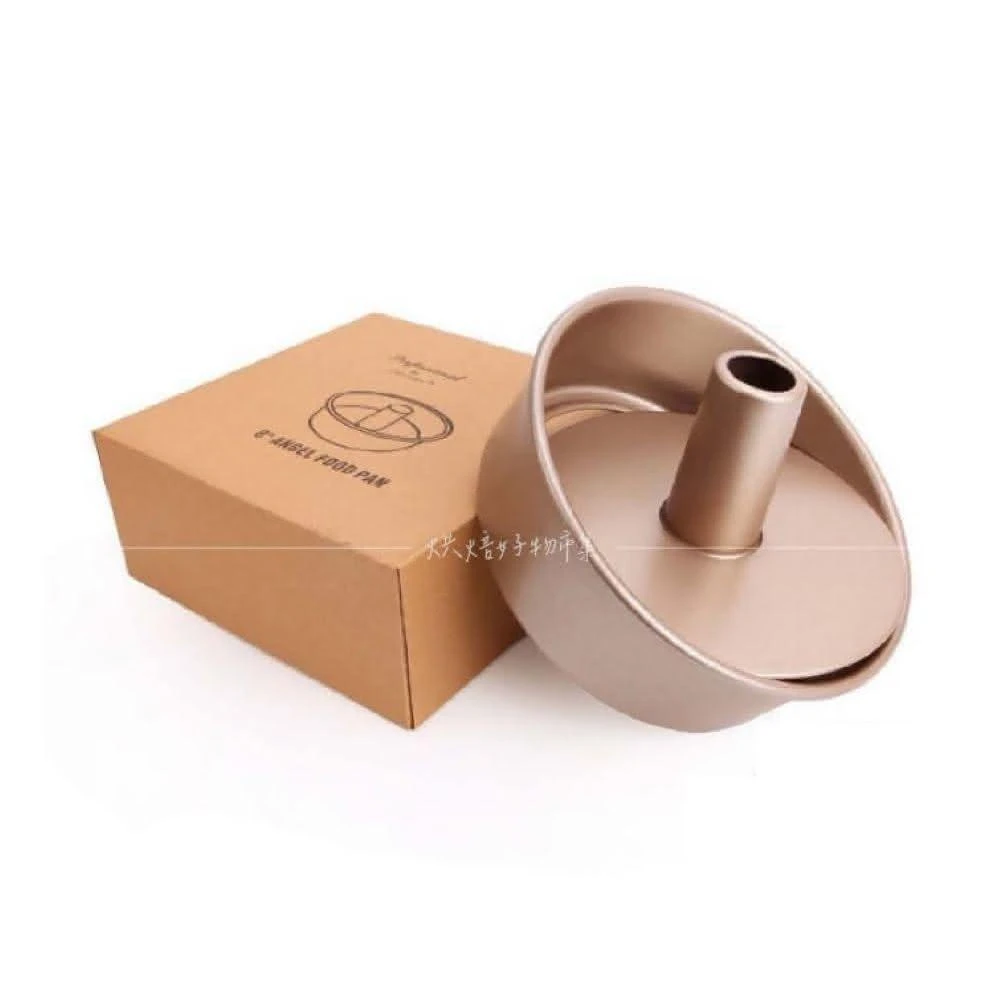 【Chefmade 學廚】< WK9074 8吋不沾天使蛋糕模 > 活底中空煙囪模 戚風蛋糕烤模 Chefmade 烘焙模具