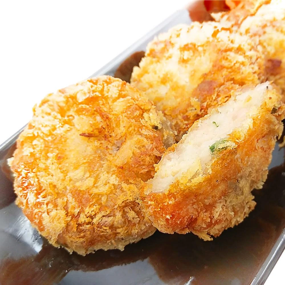 【魚大俠】金-泰式蝦餅10片/380g/盤-1H3B 魚大俠 FF149