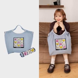 S'AIME東京企劃 ZIZONE刺繡摺疊購物包