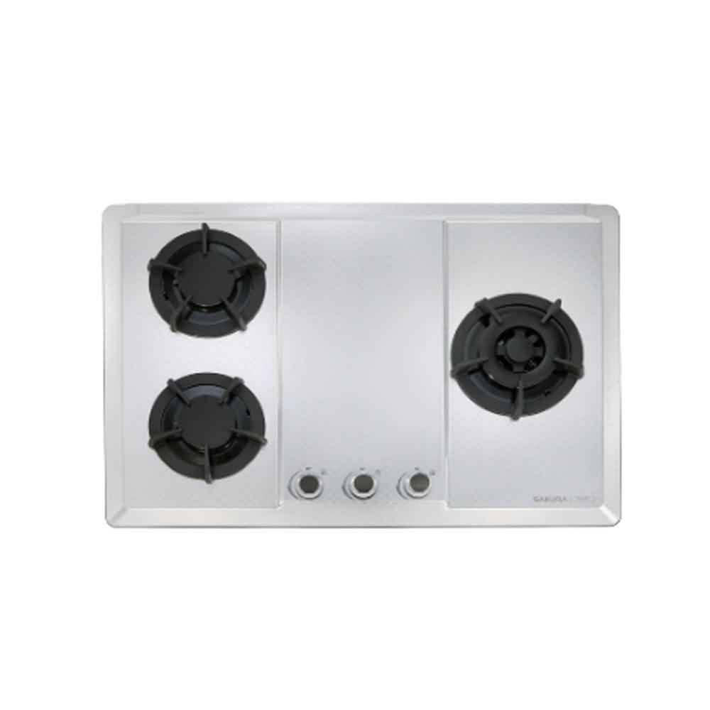 SAKURA櫻花 三口大面板易清檯面爐 G2633S(NG1)