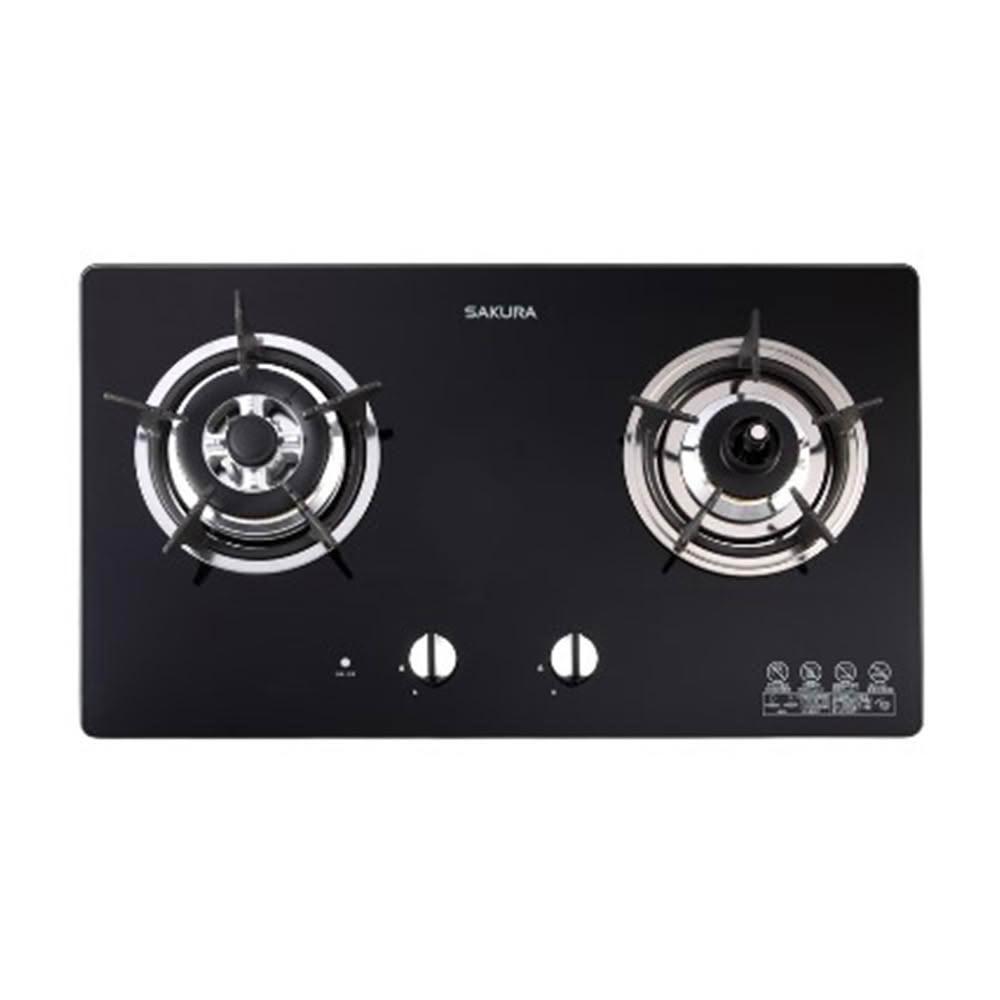 SAKURA櫻花 二口防乾燒節能檯面爐 G2820G(NG1)