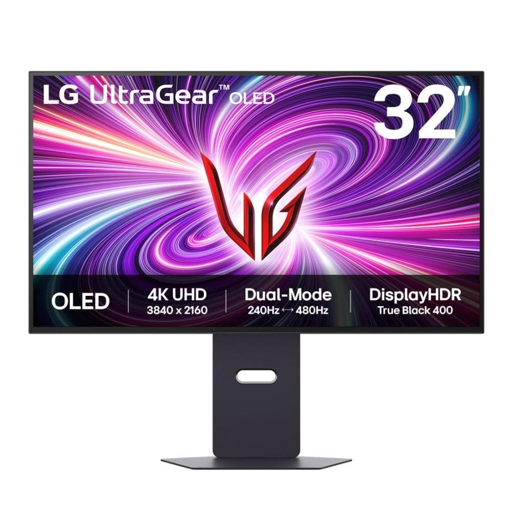 LG 樂金 32GS95UV-B 32型 OLED 4K 雙模式電競螢幕