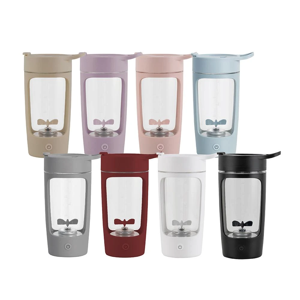 【ELEANOR 艾尼若】電動攪拌杯E-001(攪拌杯 無線 健身杯 運動水壺 奶昔杯 交換禮物 聖誕禮物 畢業禮物)