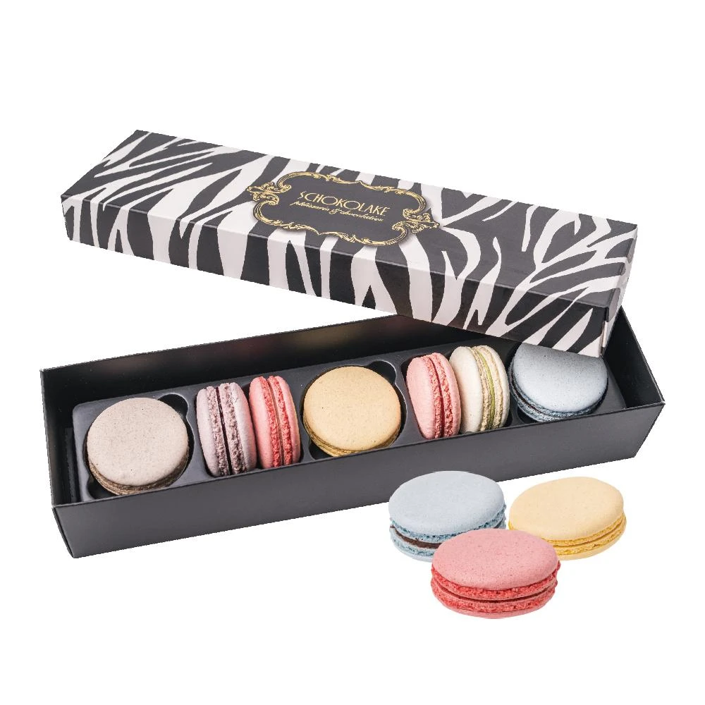 【巧克力雲莊】義式馬卡龍禮盒7入(附提袋_聖誕節送禮)