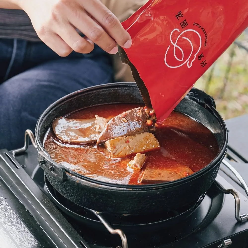 【好食圓滿】麻辣鴨血豆腐調理包 (1000g) 雙人鍋底  (無麵條)