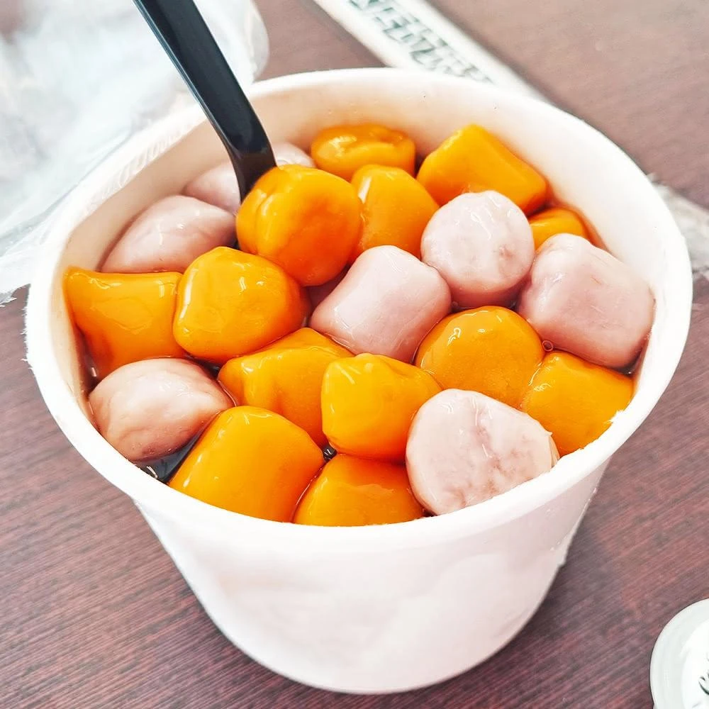 【大江生鮮】九份芋圓、地瓜圓、五彩芋圓、紅白小湯圓 (300g±10%/包) 通過SGS檢驗 甜湯/芋圓/湯圓 年菜/禮盒/麥當勞