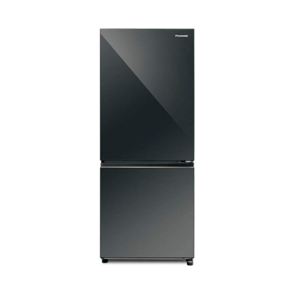 【Panasonic 國際牌】原廠控價~問問有優惠價NR-B261VG-X1 255公升雙門變頻玻璃鏡面鑽石黑冰箱(含基本安裝)