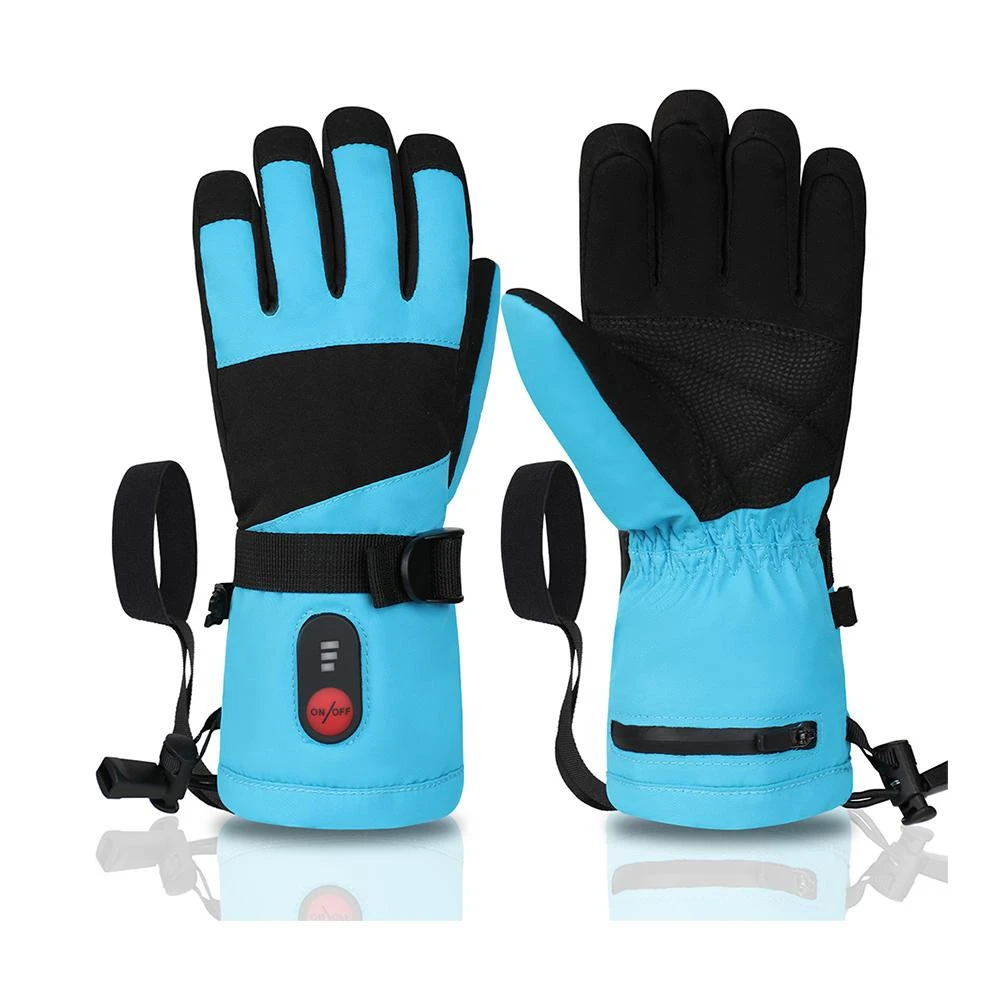 【Felsted 菲仕德】發熱手套 加熱手套 電熱保溫 防風防寒保暖手套 騎行手套 雪地手套 兒童滑雪手套