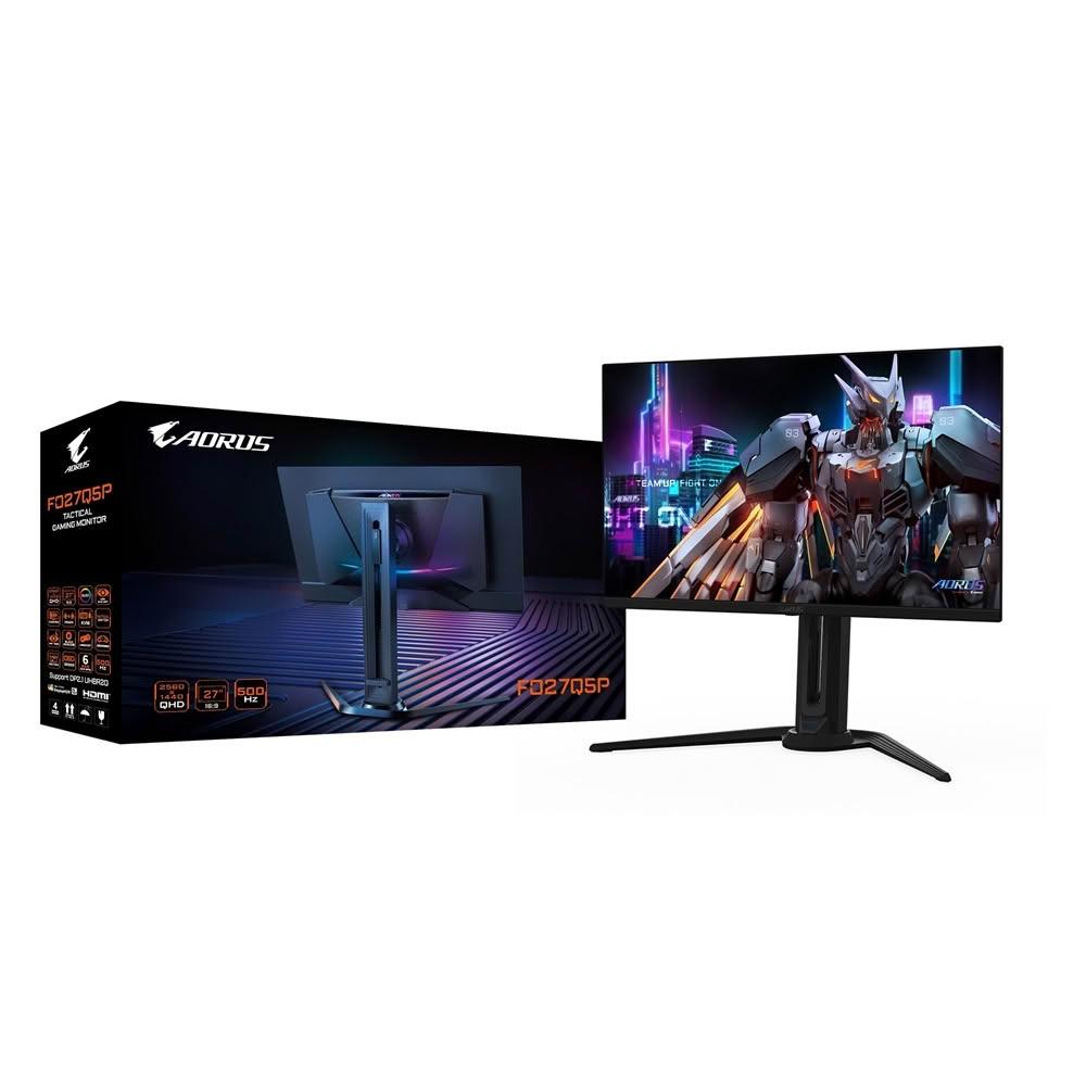 【GIGABYTE 技嘉】AORUS FO27Q5P QD-OLED/27型/2K/QHD/500Hz/0.03ms/DP2.1/HDMI