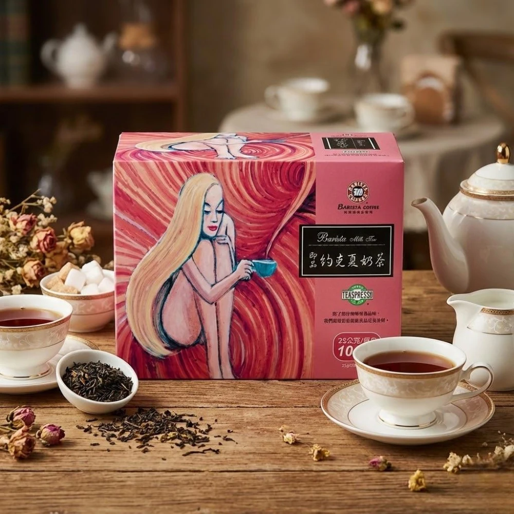 【西雅圖】西雅圖 即品約克夏奶茶 25公克 X 100包 超商上限1箱 宅配上限4箱