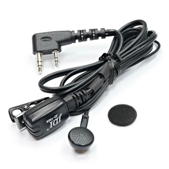 【JDI】JD-102 無線電 耳塞式耳機麥克風(K型)◉公司貨◉台灣製造◉對講機通話◉手持機收發◉業務機連接◉外接發話
