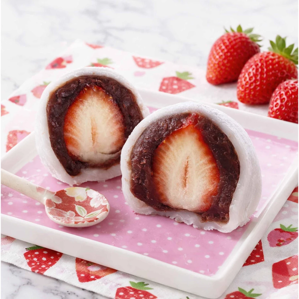 【基隆連珍】草莓兔子大福 6入