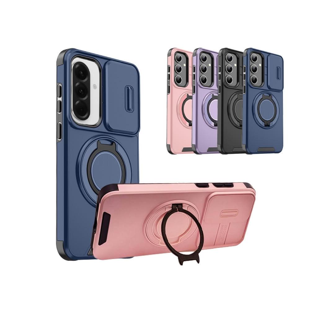 【貼膜達人】三星 指環支架保護殼 360度旋轉磁吸 手機殼 適用 A56 A36 S25 FE S24 A17 S23 Ultra